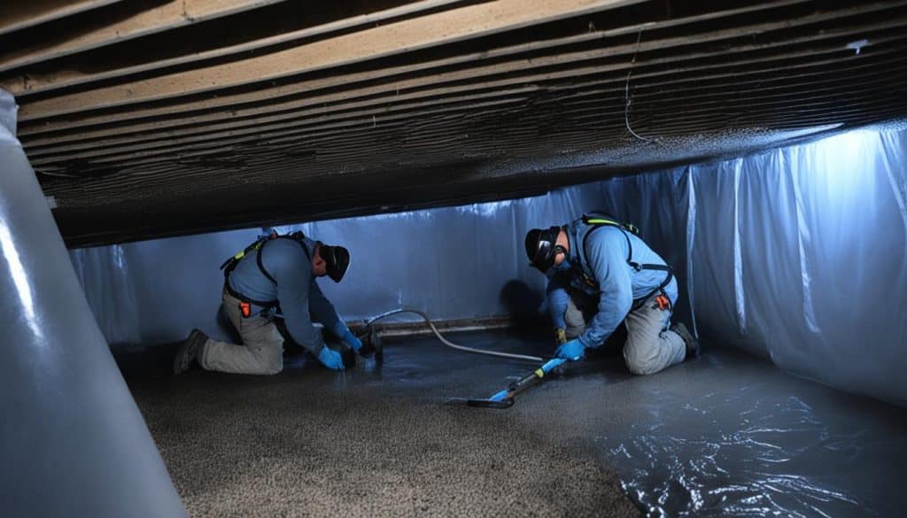 Crawl Space Encapsulation - Basement Waterproofing Marietta GA