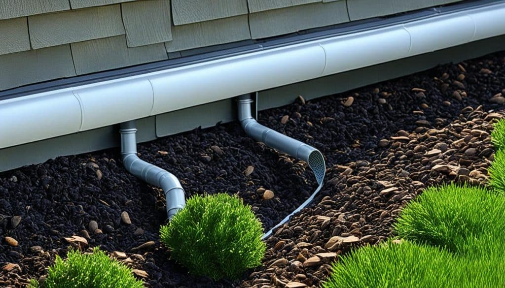 Eavestrough extensions Eavestrough extensions - Downspout Drainage Roswell GA