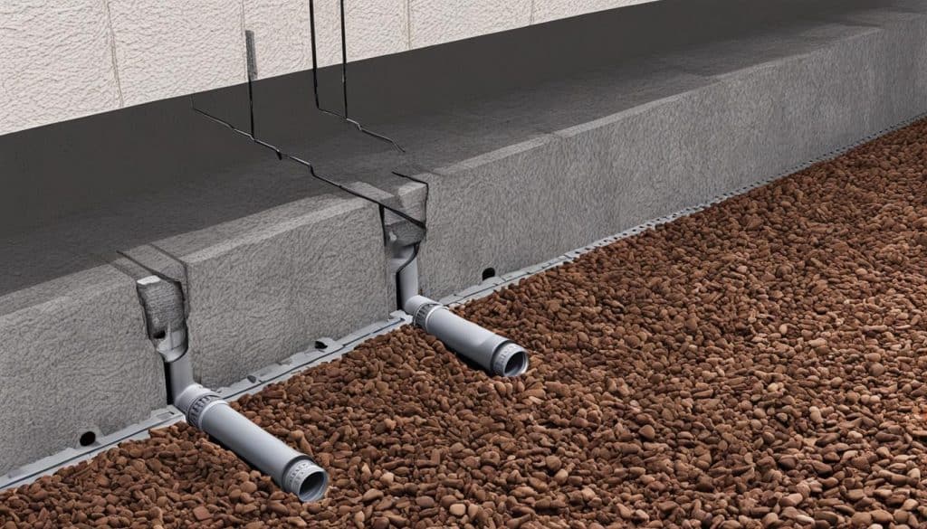 French drain - Basement Waterproofing Smyrna GA