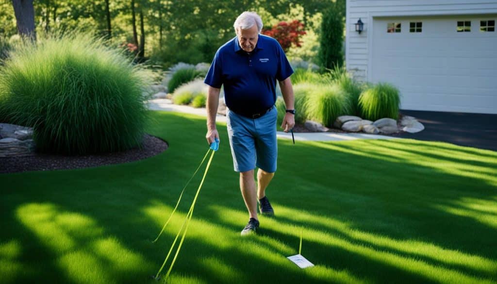 On-site Property Assessment - Water Pooling in Yard Georgia