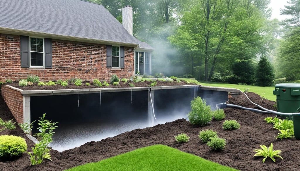 Preventing Water Damage - French Drain Woodstock GA