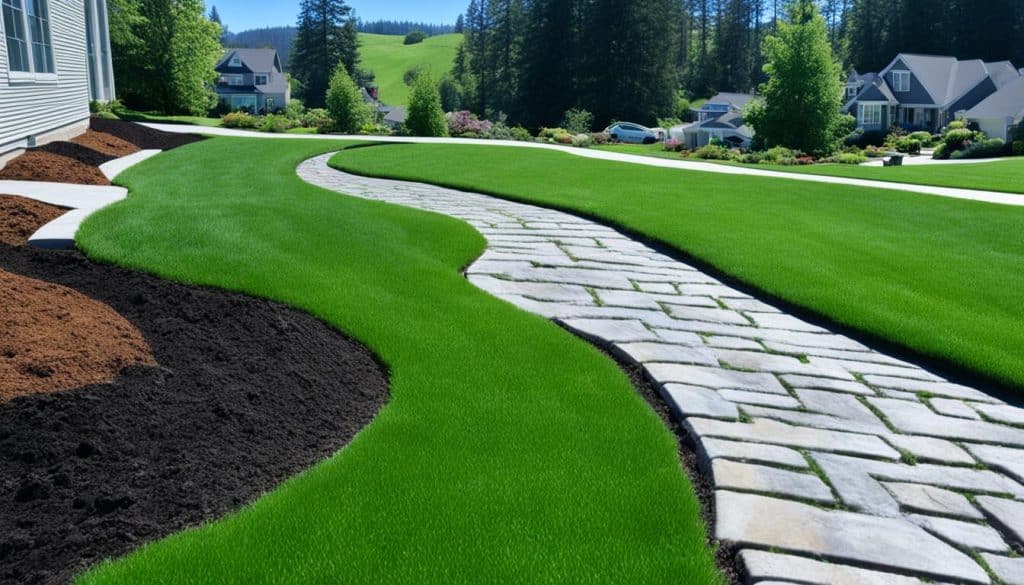 Proper grading and drainage in Acworth, GA Proper grading and drainage in Acworth, GA - Downspout Drainage Acworth GA