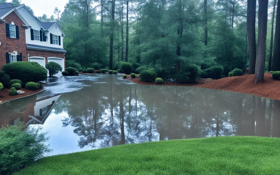 Water Pooling in Yard Alpharetta GA: Causes and Solutions