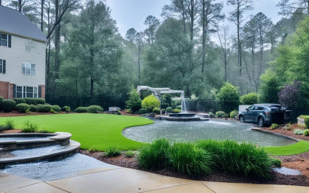 Water Pooling in Yard Marietta GA – Solutions & Causes