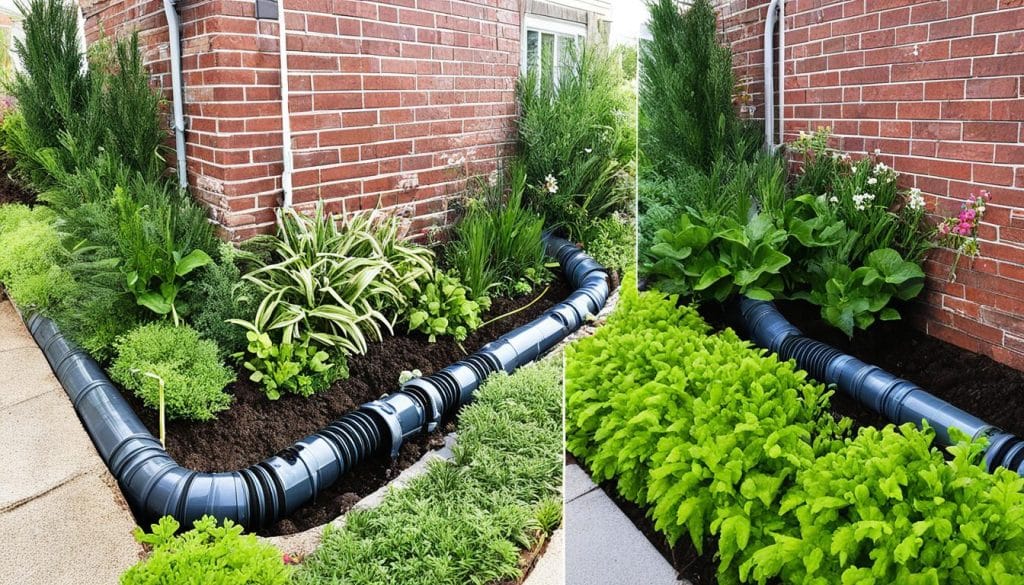 water runoff solutions - Downspout Drainage Canton GA