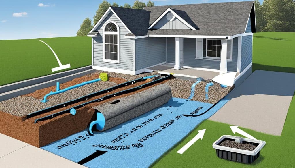 French drain components - What is a French Drain