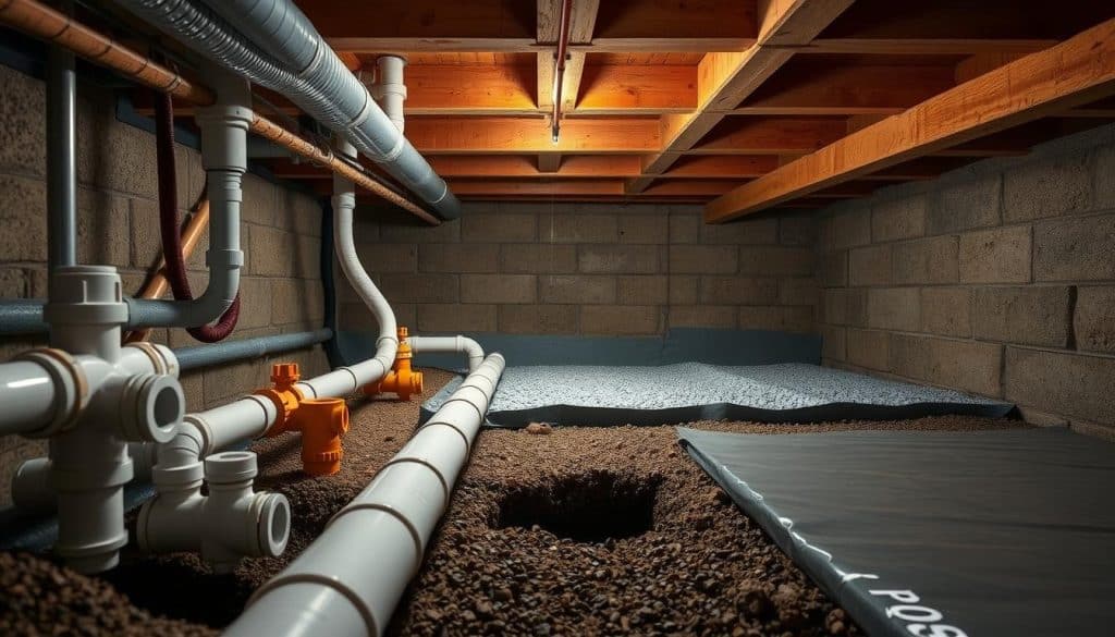 drainage solutions for crawl spaces