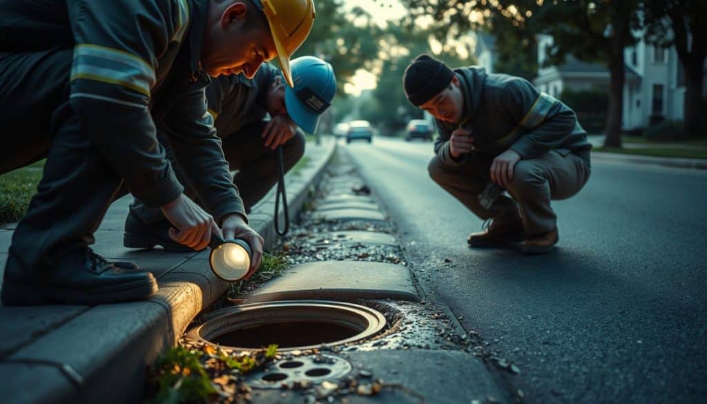 regular storm drain inspection