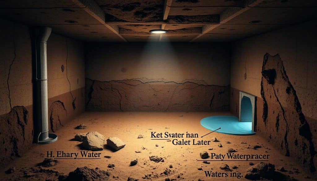 identify water entry points