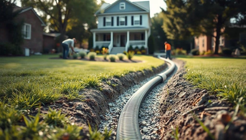 French drain installation services by Drainage First - Can Foundation Issues Affect The Resale Value Of A Home?